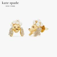 ราคา KATE SPADE NEW YORK POODLES POMS STUDS KE018 ต่างหู (20836635581)