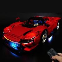 ราคา LEGO Mechanical Group 42143 Super Sports Car Ferrari Daytona SP3 Assembled Lego Block Toy Boy Gift (20709809021)