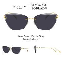 ราคา Bolon แว่นกันแดด POBLADO BL7196 แว่นของญาญ่า กรอบ Rimless ทรง Cateye FW23 (21019188940)