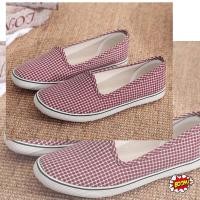 ราคา BOOM รองเท้าผ้าใบ ทรงสลิปออน ลายสก็อต 2 สี 7 ไซส์ (18311431997)