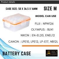 ราคา กล่องใส่แบต กล่องเก็บแบต Battery Case ตลับใส่แบตเตอรี่กล้อง สำหรับแบตเตอร์ canon fuji sony olympus nikon (13698678779)