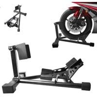 ราคา ขายดี สแตน ล็อคล้อหน้า สแตนขนเคลื่อนย้าย สแตนยกรถมอไซค์ และสแตนตั้งโชว์ รถมอไซค์ BIGBIKE แข็งแรง มีกันลื่น (20922778471)