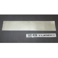 ราคา สติ๊กเกอร์ฝาท้ายรถ ISUZU TFR ISUZU 2 8 TURBO ISUZU สีทอง 2 8TURBO สีเทาดำ สำหรับ อีซูซุ TFR (16315688109)