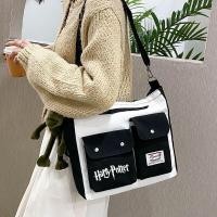 ราคา กระเป๋าสะพายไหล่ กระเป๋านักเรียน ผ้าแคนวาส ลาย Harry Potter Linggefendo Eagle สําหรับผู้หญิง (20394442131)