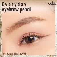 ราคา โอดีบีโอ เอเวอรี่เดย์ อายบราว เพ็นซิล OD758 Odbo Everyday eyebrow pencil ดินสอเขียนคิ้ว แบบเหลา (18044784847)