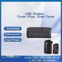 ราคา สำหรับ500D Canon200D 600D 6D 5D2 5D3 5D4กล้อง7Dยาง USBฝาครอบฝาครอบด้านข้าง (20841900938)