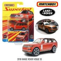 ราคา 2018 RANGE ROVER VOGUE SE โมเดลรถเหล็ก MATChBOX ลิขสิทธิ์แท้100 เปิดปิดประตูท้ายได้ (21009738918)