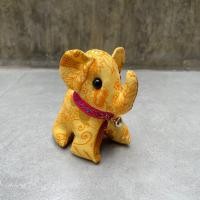 ราคา ตุ๊กตาช้าง ของฝาก น่ารัก ตุ๊กตาช้างผ้า ลายไทย ของขวัญ สินค้าพร้อมส่ง (18514170208)