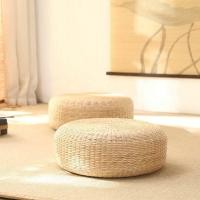 ราคา หมอนรองนอนหวายลายดวงจันทร์บนการตกแต่งบ้านเบาะรองที่นั่งสไตล์ญี่ปุ่น Bantal Kursi ฟูกนอนทำมือแบบชนบทสำหรับพื้นระเบียงห้องนอน (19730837076)