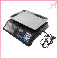 ราคา เครื่องชั่งดิจิตอล ตาชั่ง เครื่องชั่งอิเล็กทรอนิกส์ เครื่องชั่งคำนวนราคา แม่นยำสูง เก็บแบตได้ยาวนาน ชั่งได้สูงสุด 40 kg ความไวสูง 1 5000 ความแม่นยำสูง 1g ช่วยให้คุณชั่งน้ำหนักอาหารได้อย่างแม่นยำ (1935