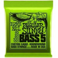 ราคา Ernie Ball สายเบส 5 สาย Bass String รุ่น Regular Slinky P 02836 เบอร์ 45 130 (625028908)