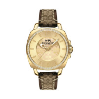 ราคา Coach Boyfriend Crystal Womens Watch 14503152 14503151 14503150 14503148 34mm (20183046795)