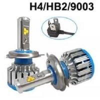 ราคา BKK XENON หลอดไฟหน้ารถยนต์ จำนวน1คู่ LED T1 Turbo chip cree 12V 24V มีขั้ว H1 H3 H4 H7 H11 9005 HB3 9006 HB4 9012 HIR2 รุ่น R3 ขั้ว H4 H7 9005 9006 รุ่น V9 ขั้ว H4 H11 (16260137433)