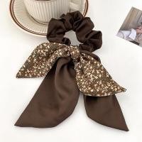 ราคา ยางรัดผมผ้าซาติน สไตล์หรูหรา ยางมัดผม เครื่องประดับผมผู้หญิง Korean Hair rope ribbon hair ties ponytail multi color rubber band hair bow tie Hair ring (19817441228)