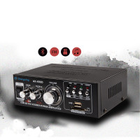 ราคา เครื่องขยายเสียง กำลังขยายสูง สเตอริโอHIFI 250W 250W แอมป์จิ๋ว ไร้สายบลูทู ธ วิทยุ FM amplifier AMP9 LCD build in ไร้สายบลูทูธ วิทยุ FM amplifier AMP (20423759166)