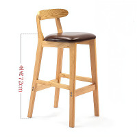 ราคา เก้าอี้บาร์ไม้ โต๊ะบาร์ ไม้ โต๊ะสูง เก้าอี้สูง เก้าอี้ไม้บีช (18605954470)