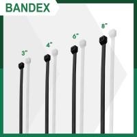 ราคา BANDEX เคเบิ้ลไทร์ ขนาด 3 4 3 4 6 8 นิ้ว สีขาวและสีดำ 100 ชิ้น แพ็ค (18310288981)