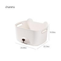 ราคา Spring home กล่องพลาสติกเก็บของ pp เก็บเครื่องสําอางค์ กล่องใส่ของจุกจิก เอนกประสงค์ กล่องพลาสติก (20357122570)