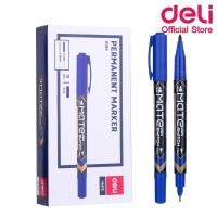 ราคา Deli ปากกามาร์คเกอร์ 2 หัว Permanent Marker U104 สำหรับเขียนซองพลาสติก ปากกามากเกอร์ ปากกาเขียนซีดี ปากกาเขียนบนพลาสติก ปากกาอเนกประสงค์ ปากกาเขีย (791658241)