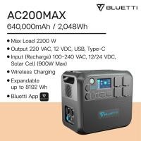 ราคา BLUETTI AC200MAX Expandable Power Station 2200W 2048Wh Flexible From 2048Wh to 8192Wh (20662253887)