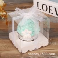 ราคา กล่องคัพเค้ก 1 ช่อง แพ็ค 12 ใบ กล่องคัพเค้ก กล่องคัพเค้กทรงสูง กล่องคัพเค้กใส พร้อมริบบิ้น (17469694536)