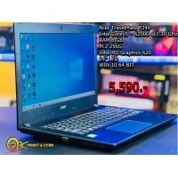ราคา โน้ตบุ๊ค Acer TravelMate P249 Core i5 Gen6 RAM 8 GB M 2 256G จอ 14 นิ้ว สินค้ามือสองมีรับประกันสภาพตามรูป (21075646412)