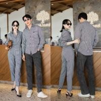 ราคา ชุดคู่ เซตเสื้อเชิ้ต กางเกงขายาว VSM (15956289064)