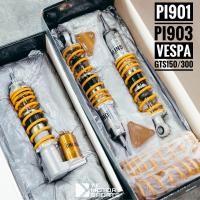 ราคา โช๊ค ohlins รุ่น Vespa GTS 150 300 ABS หน้าPI901 หลังPI903 ส่งฟรี รับประกัน2ปี (20628465717)