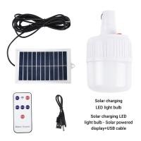 ราคา T 24 หลอดไฟไร้สาย แบบพกพา ชาร์จไฟ 2 ระบบ ชาร์จไฟ Solar Cell ได้ (20709479801)