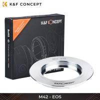 ราคา K f Concept Camera Adapter Ring Canon FD MD Contax Yashica M42 EOS OM for Canon EOS Camera อะแดปเตอร์เลนส์ (20455008842)