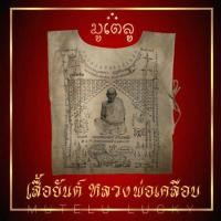 ราคา เสื้อยันต์ หลวงพ่อเคลือบ สาวธมโม วัดหนองกระดี่ จ อุทัยธานี พญาหนุมาน สีกากี สวยงามเข้มขลัง (17452302949)