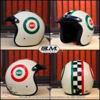 ราคา หมวกกันน็อควินเทจ BM BOBBER ฟรีไซส์ M L ใส่ได้ รอบศีรษะไม่เกิน 59 cm แถมแก๊ปหน้า Vintage Classic Helmet (20693416690)