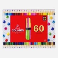 ราคา สีไม้คอลีน Colleen สีคลอลีน สีคอลลีน 2 หัว 12 24 36 48 60 สี รุ่น 787 ดินสอสีไม้คลอลีน พร้อมส่ง มีเก็บปลายทาง UBMARKETING (9753733590)