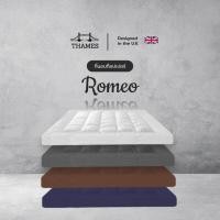 ราคา Thames รุ่น Romeo ท็อปเปอร์ใยหนา 3นิ้ว ถึงมือลูกค้า 1 5 2นิ้ว นอนสบายหนานุ่มๆ ขนาด 3 5ฟุต 5ฟุต 6ฟุต (21028025860)