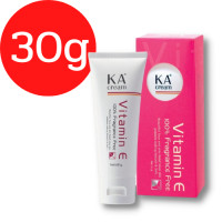 ราคา KA Cream Vitamin E 15g เคเอ ครีมบำรุงผิวที่มีส่วนผสมของ Vitamin E (16237995060)