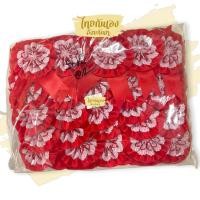 ราคา โบว์ติดหน้าอก โบว์กรรมการ ลายลูกไม้ โบว์กีฬาสี โบว์ผ้าป่า โบว์งานบุญ ห่อละ 50 ชิ้น พร้อมเข็มกลัด โบว์กรรมการลูกไม้ (15892128012)