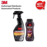 ราคา 3M Tire Dressing SHIELD N SEAL WAX 236ML ชุดดูแลรักษารถยนต์ 3เอ็ม น้ำยาเคลือบยางรถ และ แวกซ์เคลือบเงารถยนต์ น้ำยาเคลือบรถ สูตรสังเคราะห์ (764646890)