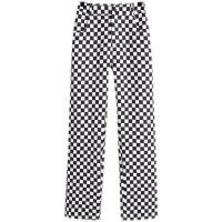 ราคา กระดานหมากรุกกีฬาลายตารางหมากรุกเอวสูงลายสก๊อตกางเกงลำลองขาวดำ (20012611631)