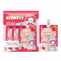 ราคา วิตอะเดย์ โยเกิร์ตเยลลี่ รสสตรอเบอร์รี่ 140 กรัม แพ็ก 6 ชิ้น (20449620968)