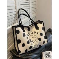 ราคา LJ8 21 กระเป๋าสะพายไหล่ ผ้าแคนวาส ลายการ์ตูน Snoopy น่ารัก สไตล์ใหม่ สําหรับนักเรียน 2023 (20114658072)