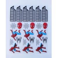 ราคา แผ่นลอกลายช็อกโกแลต พิมพ์ลอกลายช็อกโกแลต การ์ตูนช็อกโกแลตตกแต่งเค้ก (19548539447)