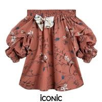 ราคา iCONiC LOY TOP 0877 เสื้อผญ เปิดไหล่ พิมพ์ลาย ฟรีไซส์ ยืดได้ตามช่วงบ่า เสื้อแฟชั่น เสื้อผู้หญิง เสื้อออกงาน เสื้อสั้น เสื้อสั้น เสื้อตาข่าย (16178563155)