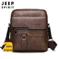 ราคา JEEP SPIRIT กระเป๋าสะพายข้างผู้ชายพรีเมี่ยมกระเป๋าสะพายทรงวินเทจหนังกระเป๋าสะพายข้างลำตัว กระเป๋าสะพายพาดลำตัว Crossbody Bags กระเป๋าสะพายธุรกิจหนังผู้ชาย (20747902429)