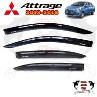 ราคา คิ้วกันสาด กันสาด MITSUBISHI ATTRAGE มิตซูบิชิ แอททราจ 2013 2018 (12616184788)
