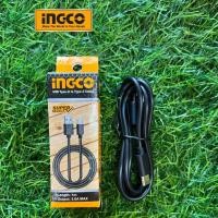 ราคา INGCO สายชาร์จ USB Type C ยาว 1 เมตร หัว USB C USB type A to type C cable สายชาร์จ Type C รุ่น IUCC01 (19911839925)