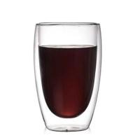 ราคา แก้วน้ำสวยๆหรู แก้วใสสองชั้น แก้ว แก้วกาแฟ สไตล์ ญี่ปุ่น แก้วน้ำ Double layer glass แก้วทนความร้อน ใส่ได้ทั้งร้อนเย็น (21164952201)