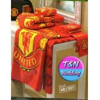 ราคา Chilli ชุดผ้าขนหนู เช็ดตัว เช็ดหัว ลายฟุตบอล แมนเชสเตอร์ยูไนเต็ด แมนยู Manchester United สองชิ้น (710725)