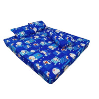 ราคา ชุดผ้าปูที่นอน ผ้าปูที่นอน หมอน ลายโดเรม่อน 3 5ฟุต 5ฟุต 6 ฟุต (13175738663)