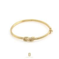 ราคา Jewellista กำไลเงินแท้ รุ่น Della เงินแท้ 925 ชุบทองคำขาว ชุบโรสโกลด์ ชุบทอง 14k (13232202290)