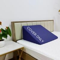 ราคา Pillow Cover for Bed Wedge Pillow 60x30x50cm Soft Microfiber Replacement Pillow Case with Zipper (16968743830)